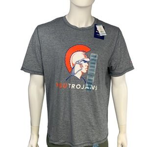 NWT Champion VSU Trojans Mens Grey T-Shirt Size L Large